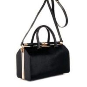 Tyler Alexandra Ellis Jamie Doctor Calf Hair Handbag